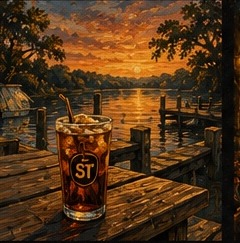 Tea on the Dock artwork